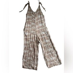 Tye-Dye Wide Leg Jumpsuit